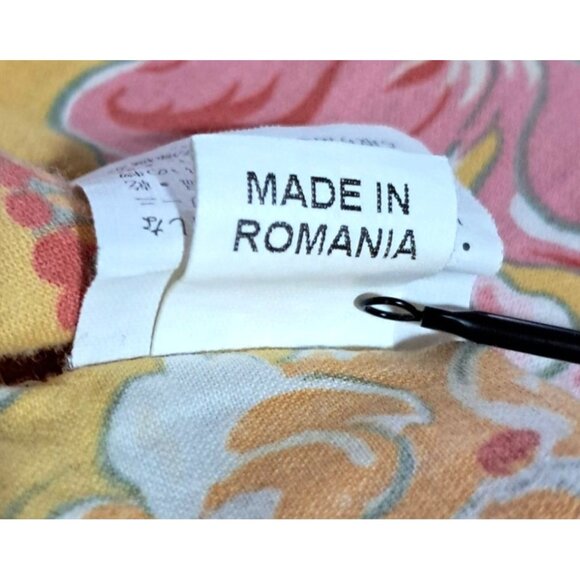 Vintage 2003 Patagonia Pataloha Golden Habiscus Womens Sleeveless Floral Dress S - Picture 9 of 9